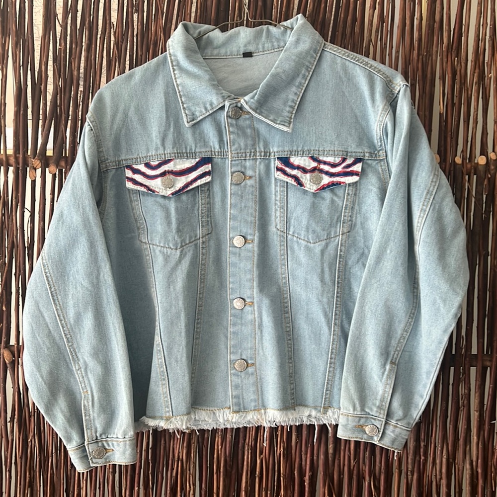 Custom Buffalo Bills jean jacket